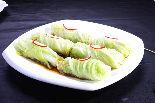 魚滑白菜卷