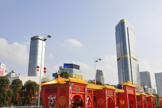 廣州體育中心街景
