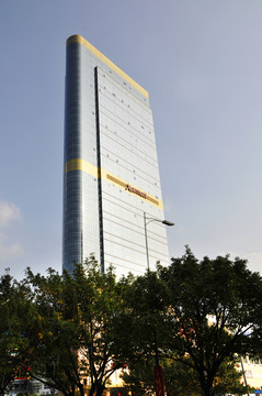 廣州體育中心街景 天河城大廈