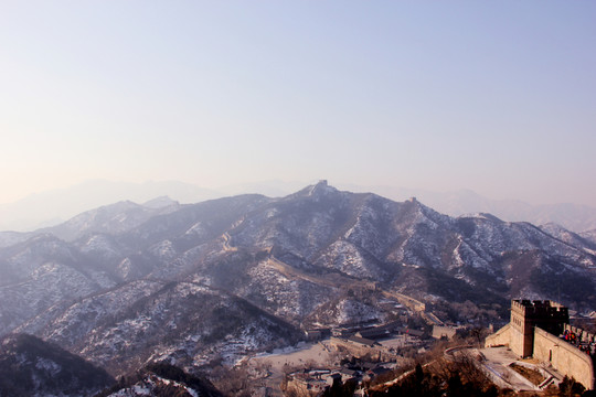 八達嶺長城 山巒