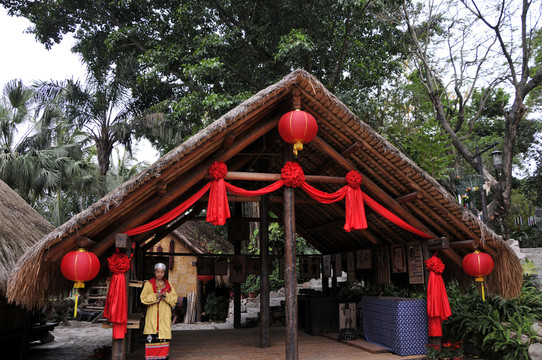 深圳民俗文化村 拉祜族民居