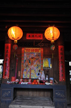 農(nóng)家中堂
