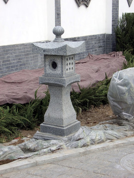 石材 草坪燈