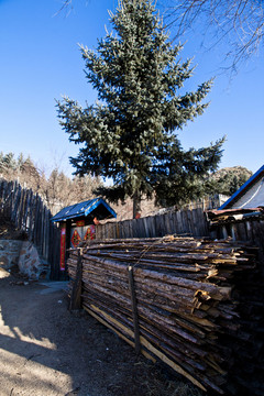 山村