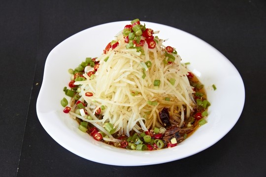 海鮮撈汁土豆絲