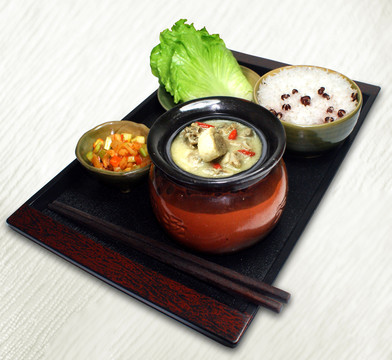 綠豆煨老鴨套餐