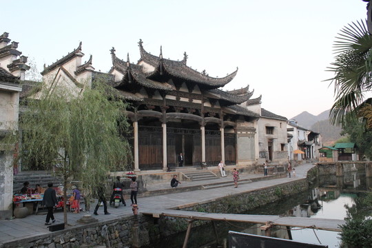 胡氏宗祠 龍川 木雕 古建筑 徽派建筑