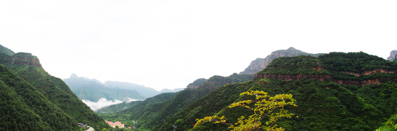 文化名山朝陽溝全景大圖