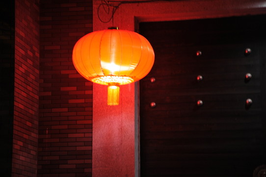 清華坊的紅燈籠