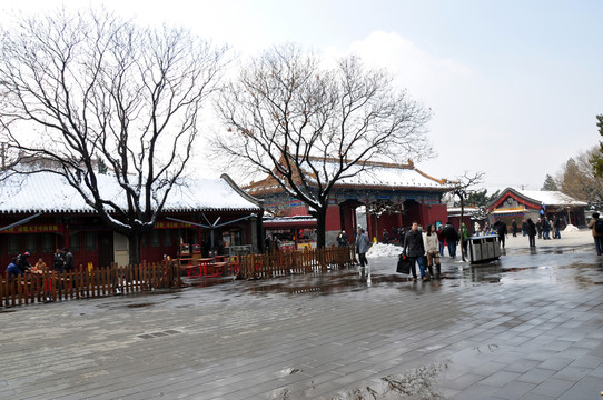 景山公園大門