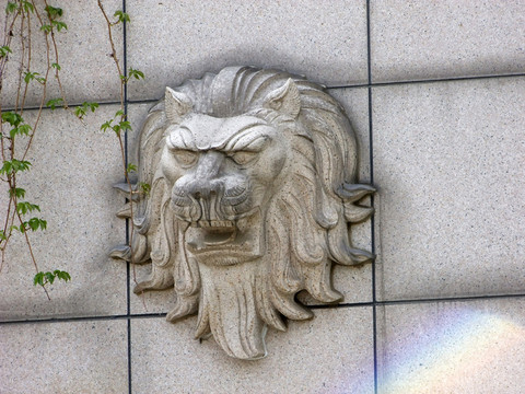 獅子頭 雕塑