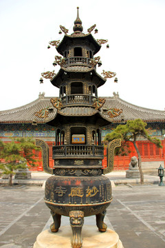 白塔寺 北京寺廟 妙應寺 香爐