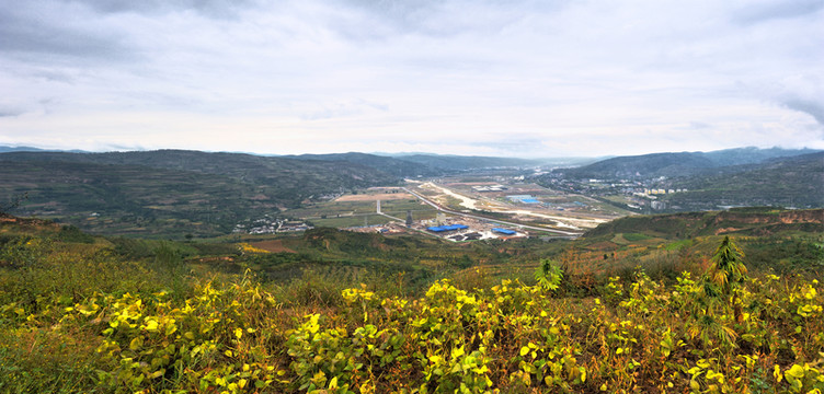 甘肅G310國(guó)道沿途風(fēng)光