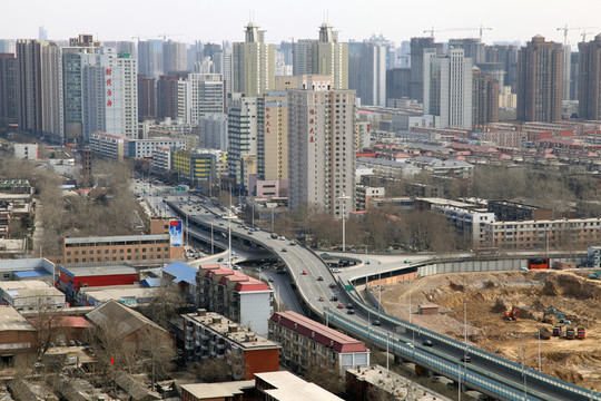石家莊市棉一立交橋