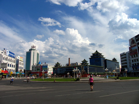 內(nèi)蒙古呼倫貝爾 市區(qū)景象