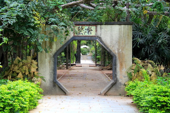 廣西藥用植物園 民族藥園區(qū)