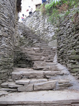 古建筑石梯