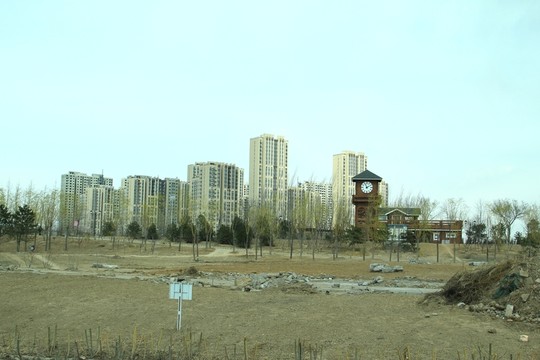 園博會(huì)大鐘和建筑