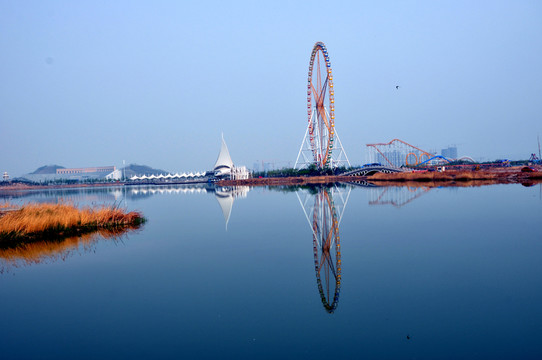 關(guān)海濕地公園