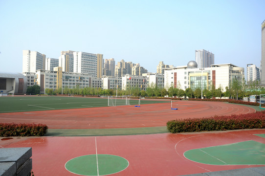 合肥八中校園操場(chǎng)
