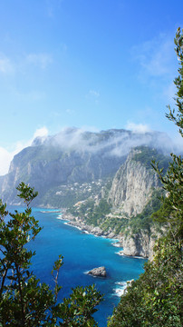 意大利capri卡普里島