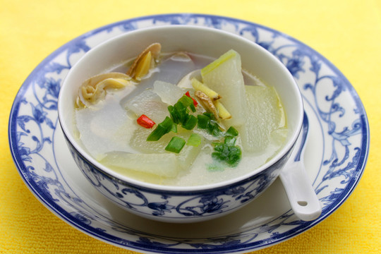 冬瓜花甲湯