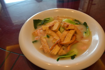 青菜豆腐