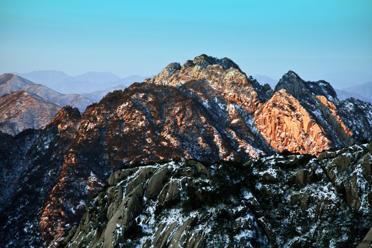 黃山冬景 黃山風(fēng)光