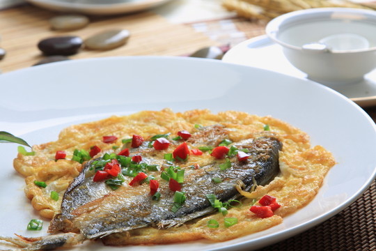 黃魚鲞煎蛋