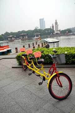 三人車 自行車 休閑活動(dòng) 休閑