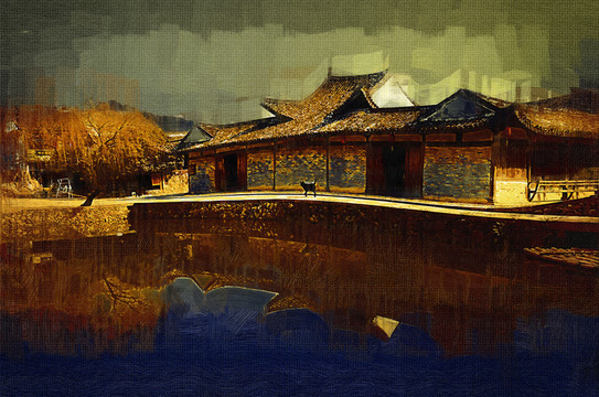 風景油畫