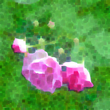 鮮花裝飾畫