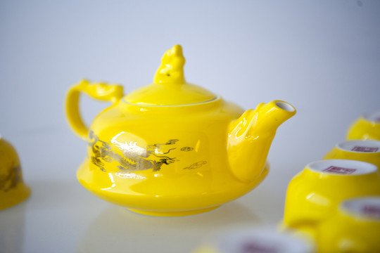 黃陶茶具