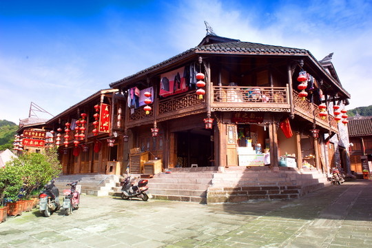 阿壩州汶川縣水磨古鎮(zhèn)