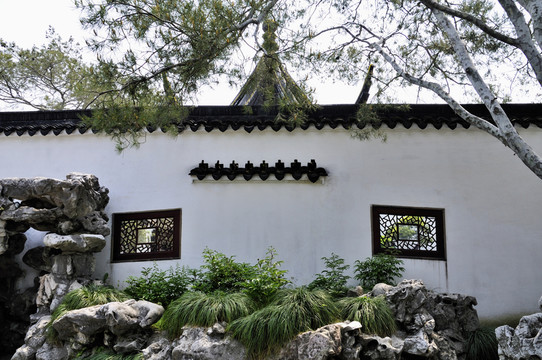 蘇州網(wǎng)師園春景
