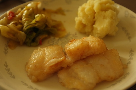 香煎鱈魚
