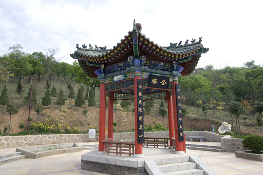 陜西岐山周公廟金滕亭