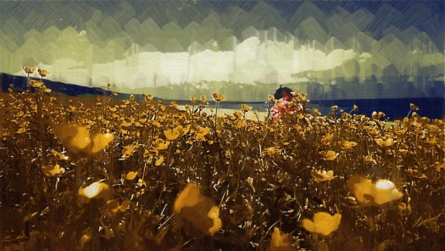 油畫  風(fēng)景畫