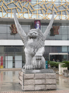 獅子雕像