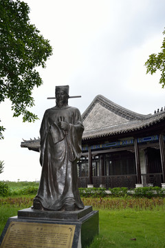 包拯石雕 雕塑  雕刻 歷史