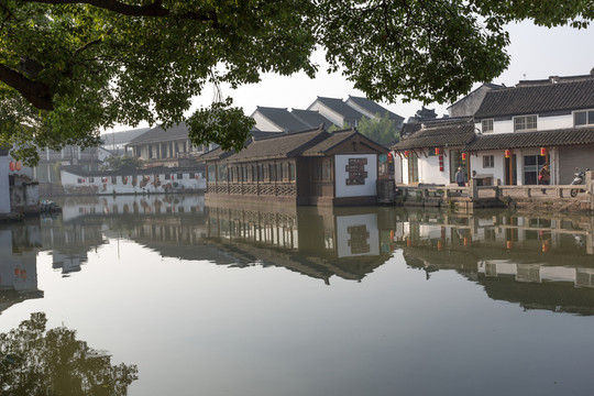 蘇州同里古鎮(zhèn)清晨