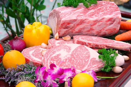 雪花牛肉