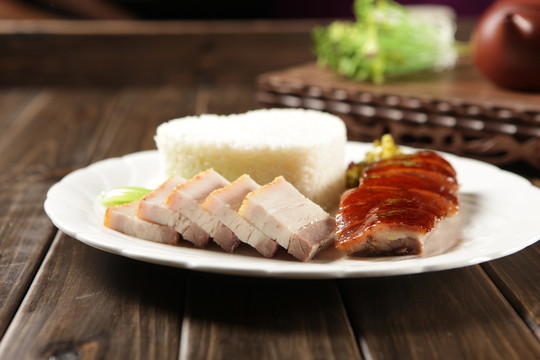 燒味雙拼飯