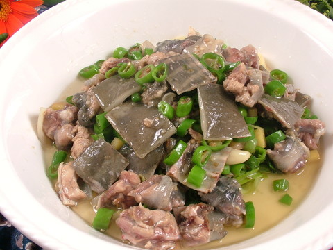 青椒燜水魚