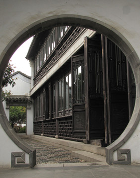 蘇州木瀆 嚴(yán)家花園 江南民居