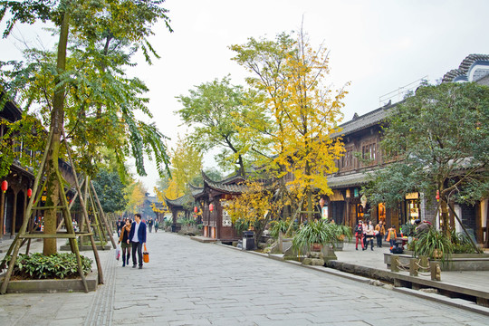 四川崇州市街子古鎮(zhèn)