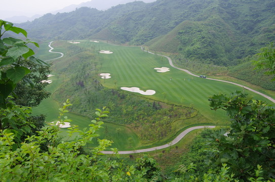 陜西柞水壹號高爾夫球場