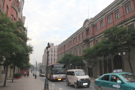 天津海河邊古建筑 文化遺址建筑