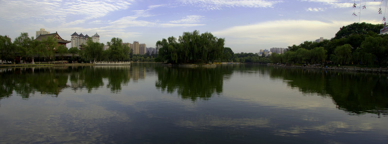 興慶湖夏景（寬幅高清）