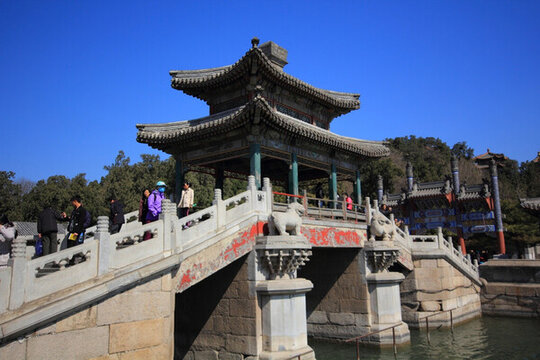頤和園 西堤荇橋